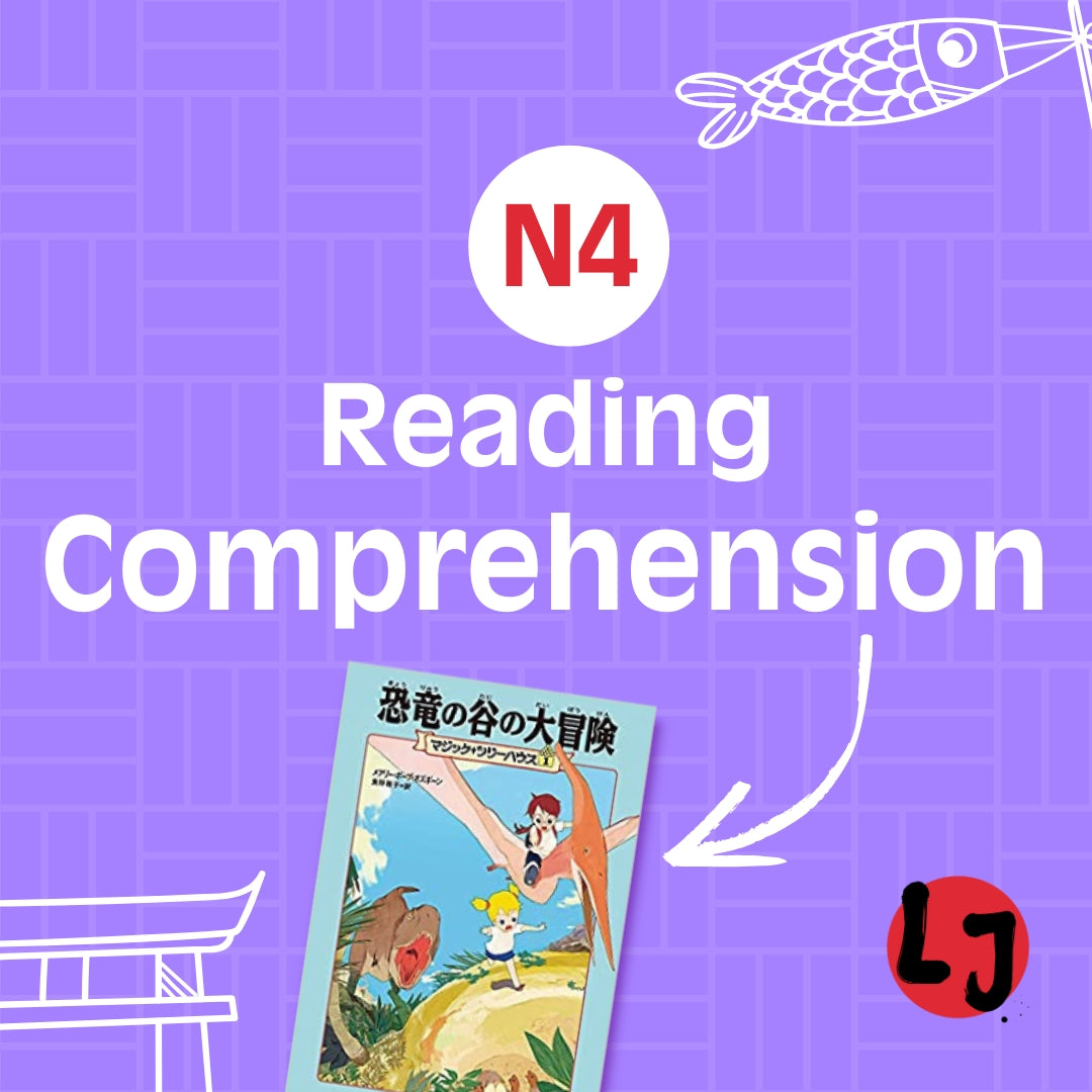 Reading Comprehension N4 (LVL 8)